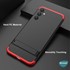 Microsonic Samsung Galaxy A54 Kılıf Double Dip 360 Protective Siyah Kırmızı 5