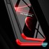 Microsonic Samsung Galaxy A34 Kılıf Double Dip 360 Protective Siyah Kırmızı 6