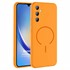 Microsonic Samsung Galaxy A34 Kılıf Zeno MagSafe Turuncu 1