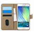 Microsonic Samsung Galaxy A5 Kılıf Fabric Book Wallet Gold 1