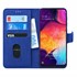 Microsonic Samsung Galaxy A50 Kılıf Fabric Book Wallet Lacivert 1