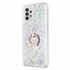 Microsonic Samsung Galaxy A52s Kılıf Glitter Liquid Holder Gümüş 2
