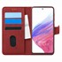 Microsonic Samsung Galaxy A53 5G Kılıf Fabric Book Wallet Kırmızı 1