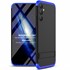 Microsonic Samsung Galaxy A54 Kılıf Double Dip 360 Protective Siyah Mavi 1