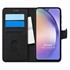 Microsonic Samsung Galaxy A54 Kılıf Fabric Book Wallet Siyah 1