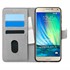 Microsonic Samsung Galaxy A7 Kılıf Fabric Book Wallet Gri 1