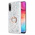 Microsonic Samsung Galaxy A70 Kılıf Glitter Liquid Holder Gümüş 1