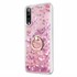 Microsonic Samsung Galaxy A50 Kılıf Glitter Liquid Holder Pembe 2