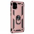 Microsonic Samsung Galaxy A71 Kılıf Military Ring Holder Rose Gold 2