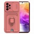 Microsonic Samsung Galaxy A73 5G Kılıf Multifunction Silicone Pembe 1