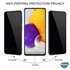 Microsonic Samsung Galaxy A73 5G Privacy 5D Gizlilik Filtreli Cam Ekran Koruyucu Siyah 2