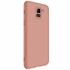 Microsonic Samsung Galaxy A8 Plus 2018 Kılıf Double Dip 360 Protective Rose Gold 2