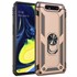 Microsonic Samsung Galaxy A80 Kılıf Military Ring Holder Gold 1