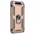 Microsonic Samsung Galaxy A80 Kılıf Military Ring Holder Gold 2