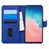 Microsonic Samsung Galaxy A91 Kılıf Fabric Book Wallet Lacivert 1