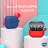 Microsonic Samsung Galaxy Buds 3 FE Kılıf Askılı Mat Silikon Siyah 2