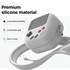 Microsonic Samsung Galaxy Buds 4 Kılıf Cartoon Figürlü Silikon Crtn-Fgr-Rtr-Gmby-Gri 2