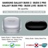 Microsonic Samsung Galaxy Buds FE Kılıf Askı Aparatlı Transparan Silikon Füme 3