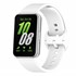 Microsonic Samsung Galaxy Fit 3 Kordon Silicone Sport Band Beyaz 2