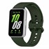 Microsonic Samsung Galaxy Fit 3 Kordon Silicone Sport Band Koyu Yeşil 2