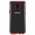 Microsonic Samsung Galaxy J2 Core Kılıf Skyfall Transparent Clear Kırmızı 1