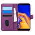 Microsonic Samsung Galaxy J4 Core Kılıf Fabric Book Wallet Mor 1