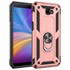 Microsonic Samsung Galaxy J4 Core Kılıf Military Ring Holder Rose Gold 1