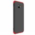 Microsonic Samsung Galaxy J4 Plus Kılıf Double Dip 360 Protective Siyah Kırmızı 2