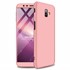 Microsonic Samsung Galaxy J6 Plus Kılıf Double Dip 360 Protective Rose Gold 1