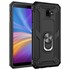 Microsonic Samsung Galaxy J6 Plus Kılıf Military Ring Holder Siyah 1