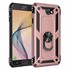 Microsonic Samsung Galaxy J7 Prime 2 Kılıf Military Ring Holder Rose Gold 1