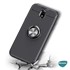 Microsonic Samsung Galaxy J7 Pro Kılıf Kickstand Ring Holder Siyah 4