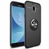 Microsonic Samsung Galaxy J7 Pro Kılıf Kickstand Ring Holder Siyah 1