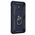 Microsonic Samsung Galaxy J7 Pro Kılıf Military Ring Holder Lacivert 2