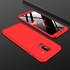 Microsonic Samsung Galaxy J8 Kılıf Double Dip 360 Protective Kırmızı 3