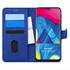 Microsonic Samsung Galaxy M10 Kılıf Fabric Book Wallet Lacivert 1