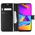 Microsonic Samsung Galaxy M10s Kılıf Delux Leather Wallet Siyah 1