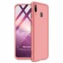 Microsonic Samsung Galaxy M10s Kılıf Double Dip 360 Protective Rose Gold 1