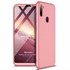 Microsonic Samsung Galaxy M11 Kılıf Double Dip 360 Protective Rose Gold 1