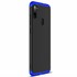 Microsonic Samsung Galaxy M11 Kılıf Double Dip 360 Protective Siyah Mavi 2