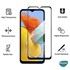 Microsonic Samsung Galaxy M14 Tam Kaplayan Temperli Cam Ekran Koruyucu Siyah 3