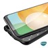 Microsonic Samsung Galaxy M23 Kılıf Deri Dokulu Silikon Lacivert 3