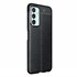 Microsonic Samsung Galaxy M23 Kılıf Deri Dokulu Silikon Siyah 2