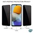 Microsonic Samsung Galaxy M23 Privacy 5D Gizlilik Filtreli Cam Ekran Koruyucu Siyah 2