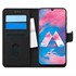 Microsonic Samsung Galaxy M30 Kılıf Fabric Book Wallet Siyah 1