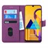 Microsonic Samsung Galaxy M30s Kılıf Fabric Book Wallet Mor 1