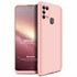 Microsonic Samsung Galaxy M31 Kılıf Double Dip 360 Protective Rose Gold 1