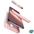 Microsonic Samsung Galaxy M31 Kılıf Double Dip 360 Protective Rose Gold 3