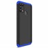 Microsonic Samsung Galaxy M31 Kılıf Double Dip 360 Protective Siyah Mavi 2
