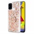 Microsonic Samsung Galaxy M31 Kılıf Glitter Liquid Holder Gold 1